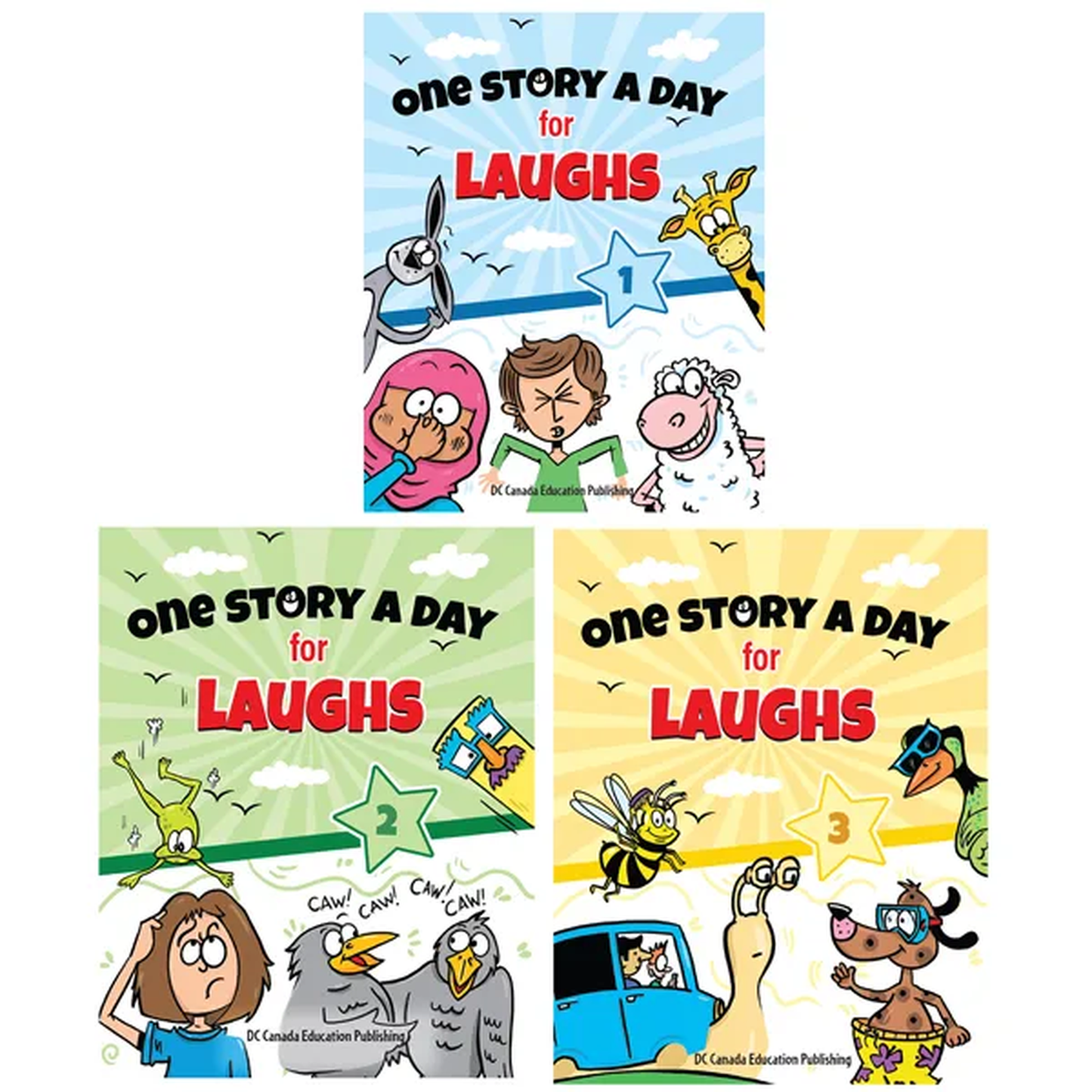 One Story A Day for Laughs (books 1-3)