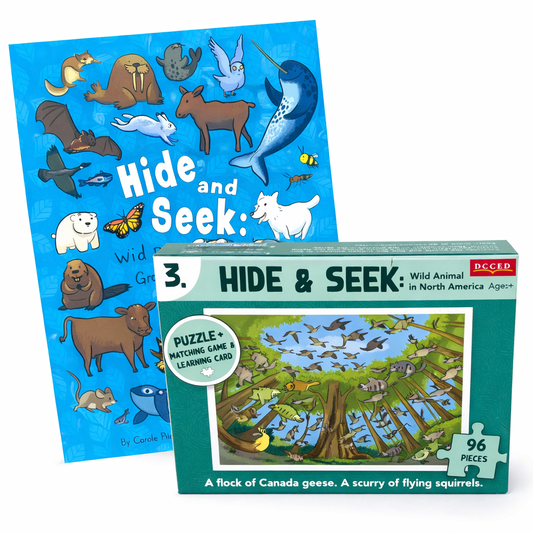 Hide and Seek + Squirrel Puzzle