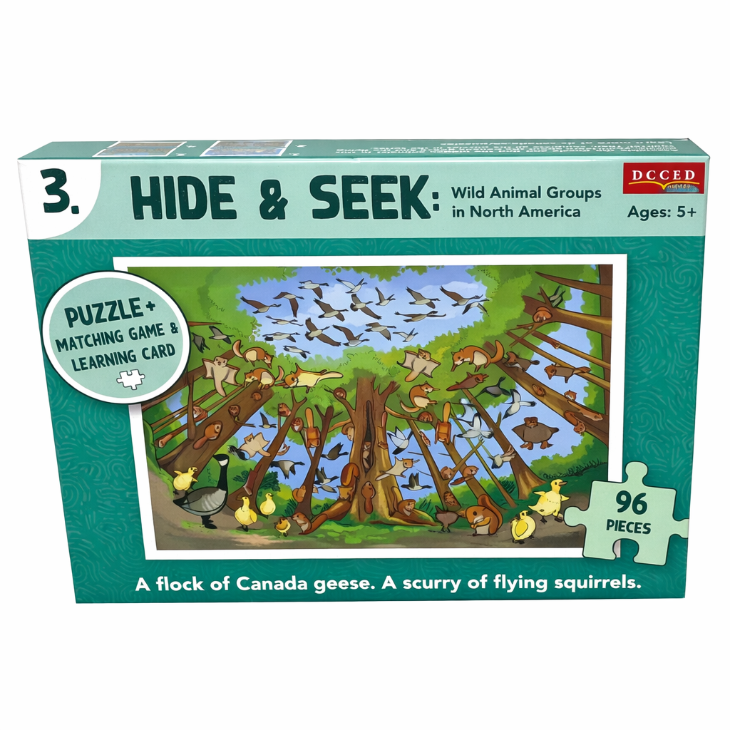 Hide and Seek Puzzle – Squirrel