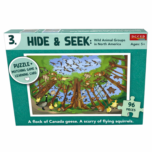 Hide and Seek Puzzle – Squirrel