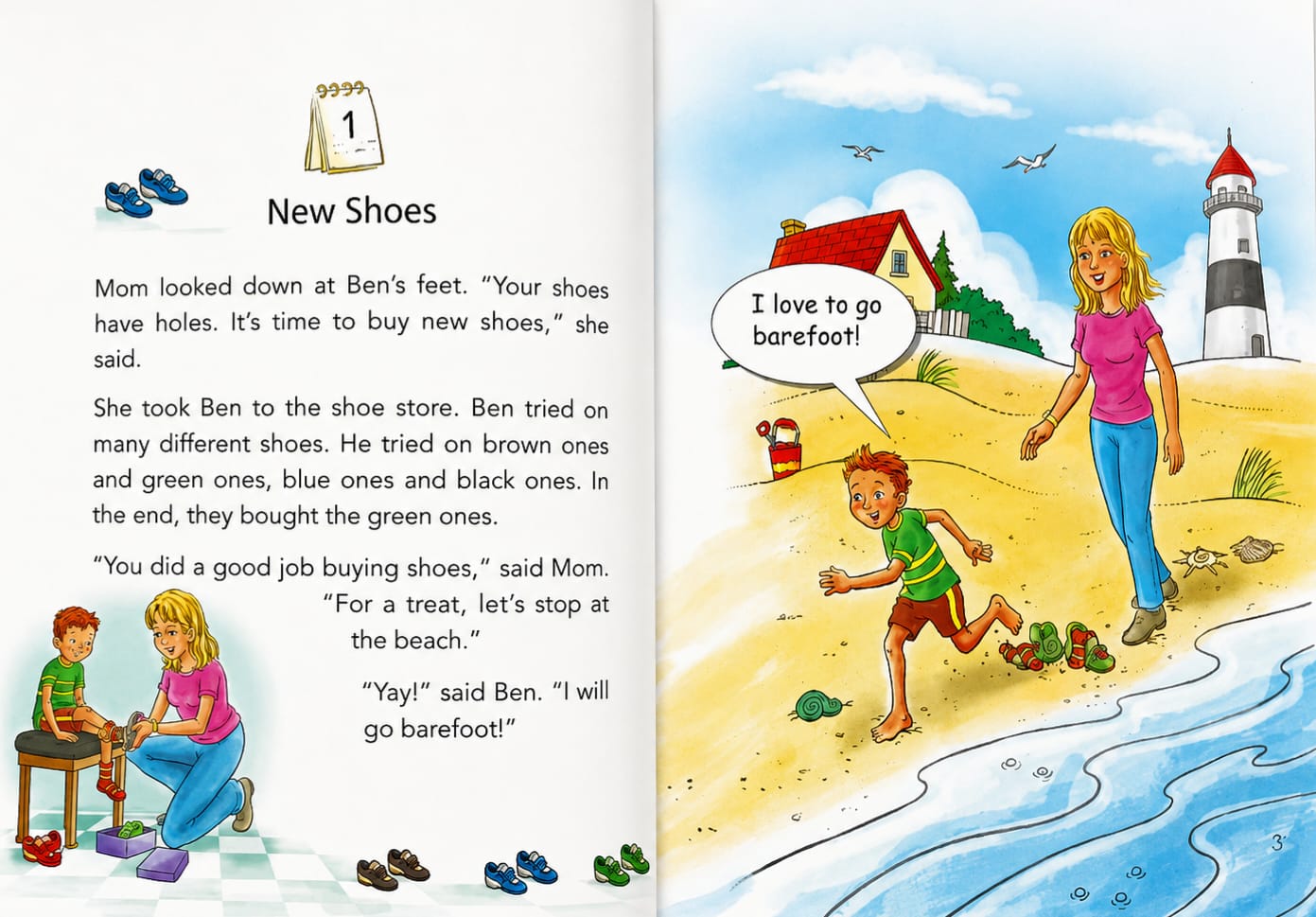 One Story A Day For Beginners Series Book 10 for October