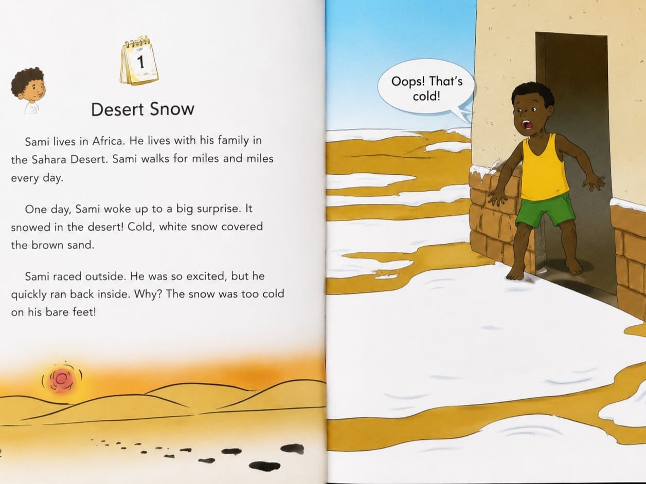 One Story A Day For Beginners Series Book 6 for June