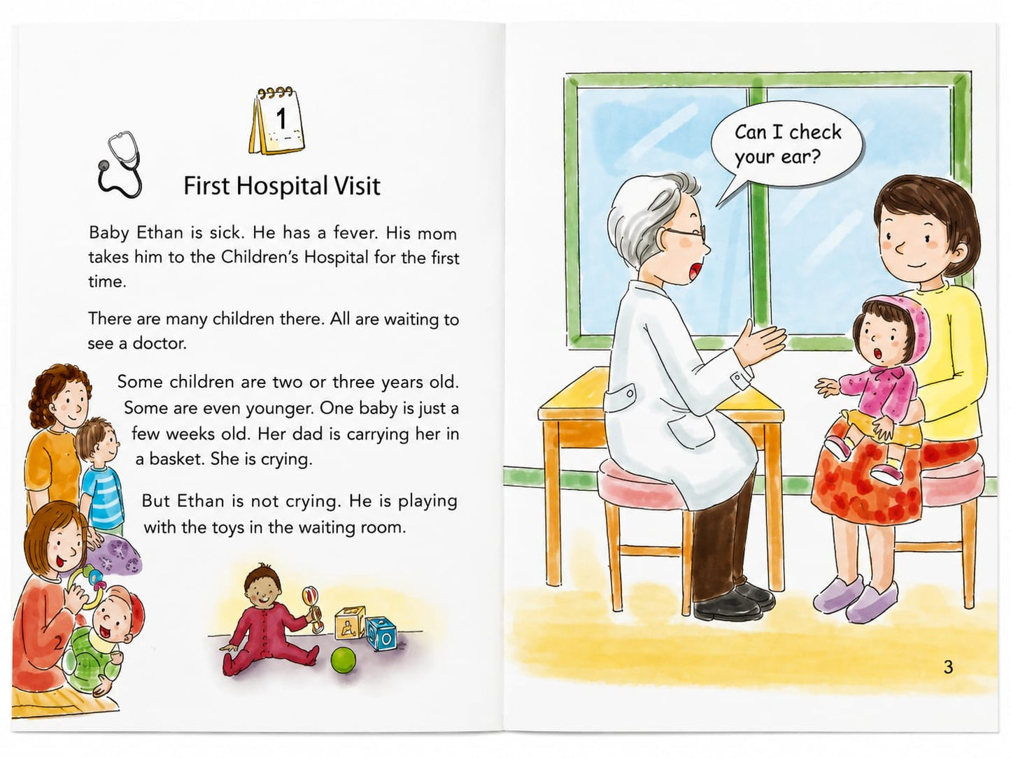 One Story A Day For Beginners Series Book 3 for March