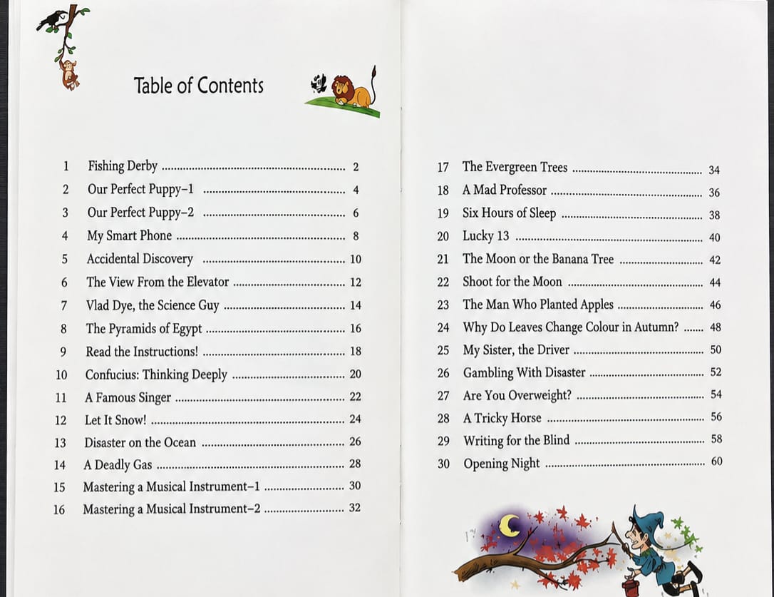 One Story A Day for Intermediate Readers Book 11 for November