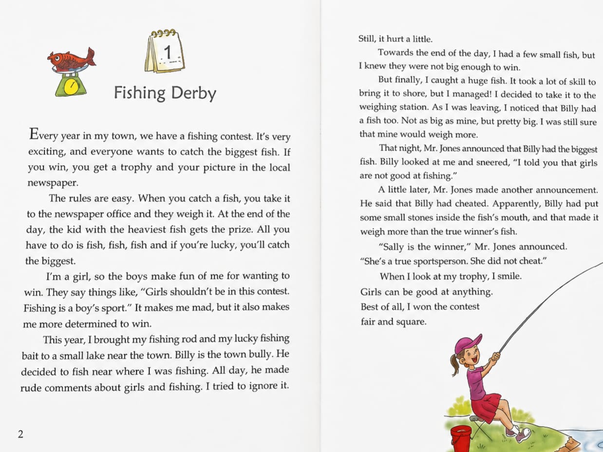 One Story A Day for Intermediate Readers Book 11 for November