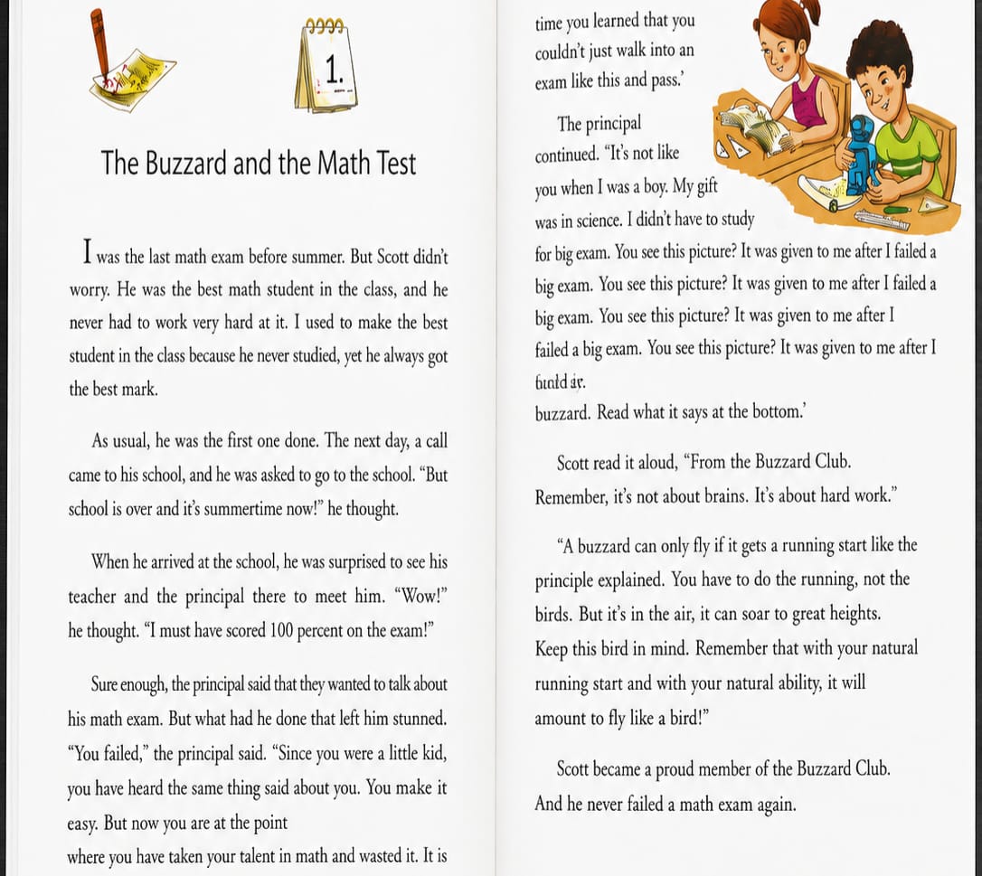 One Story A Day for Intermediate Readers Book 10 for October