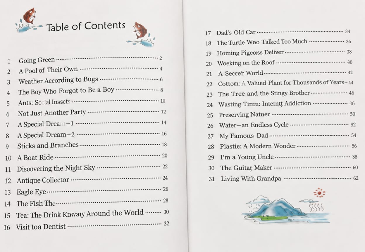 One Story A Day for Intermediate Readers Book 8 for August