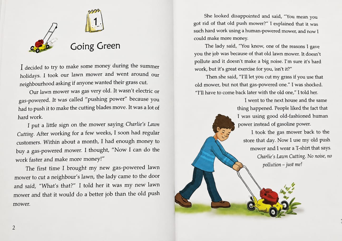 One Story A Day for Intermediate Readers Book 8 for August