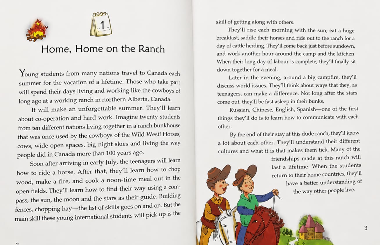 One Story A Day for Intermediate Readers Book 7 for July