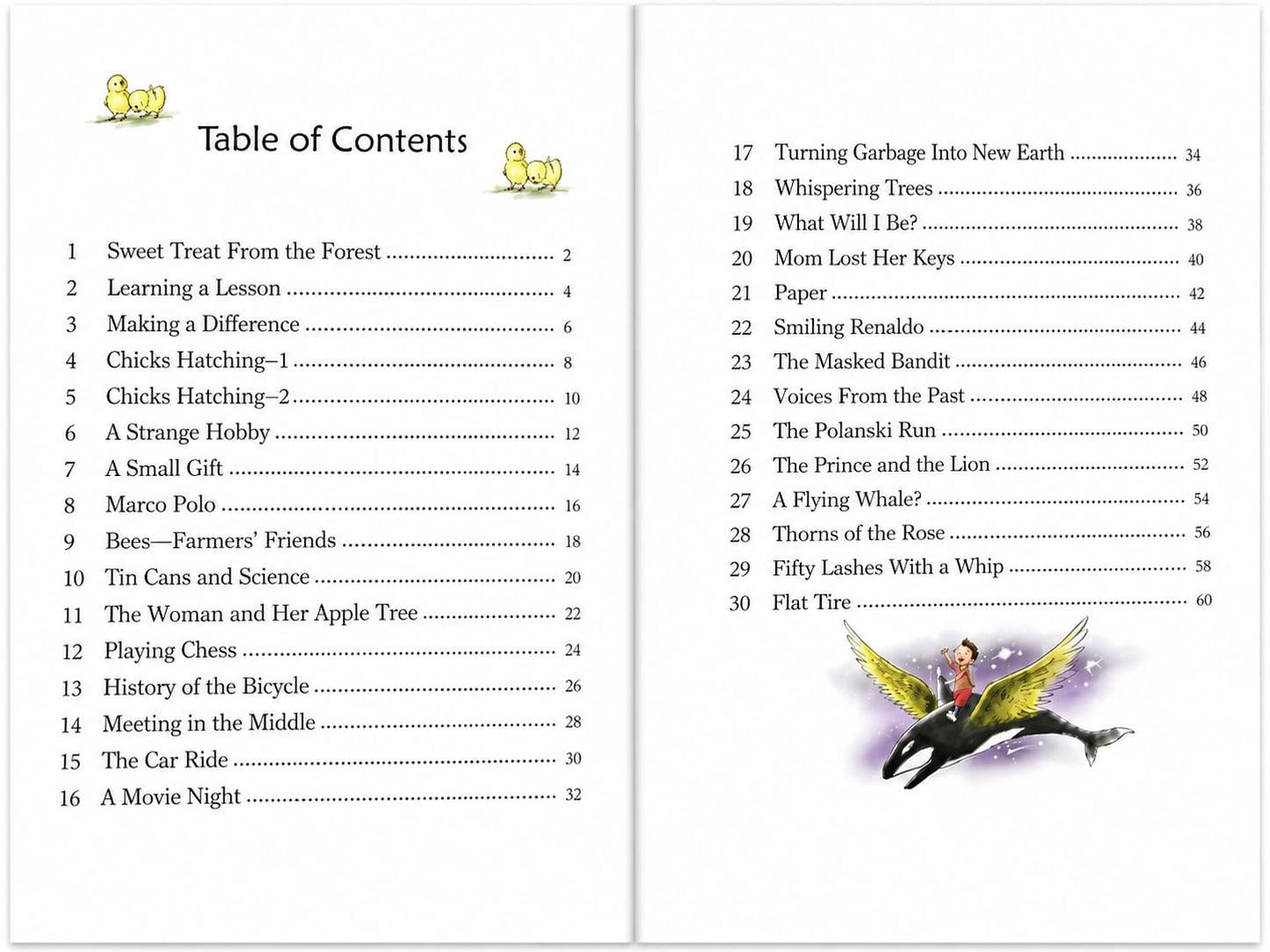 One Story A Day for Intermediate Readers Book 4 for April
