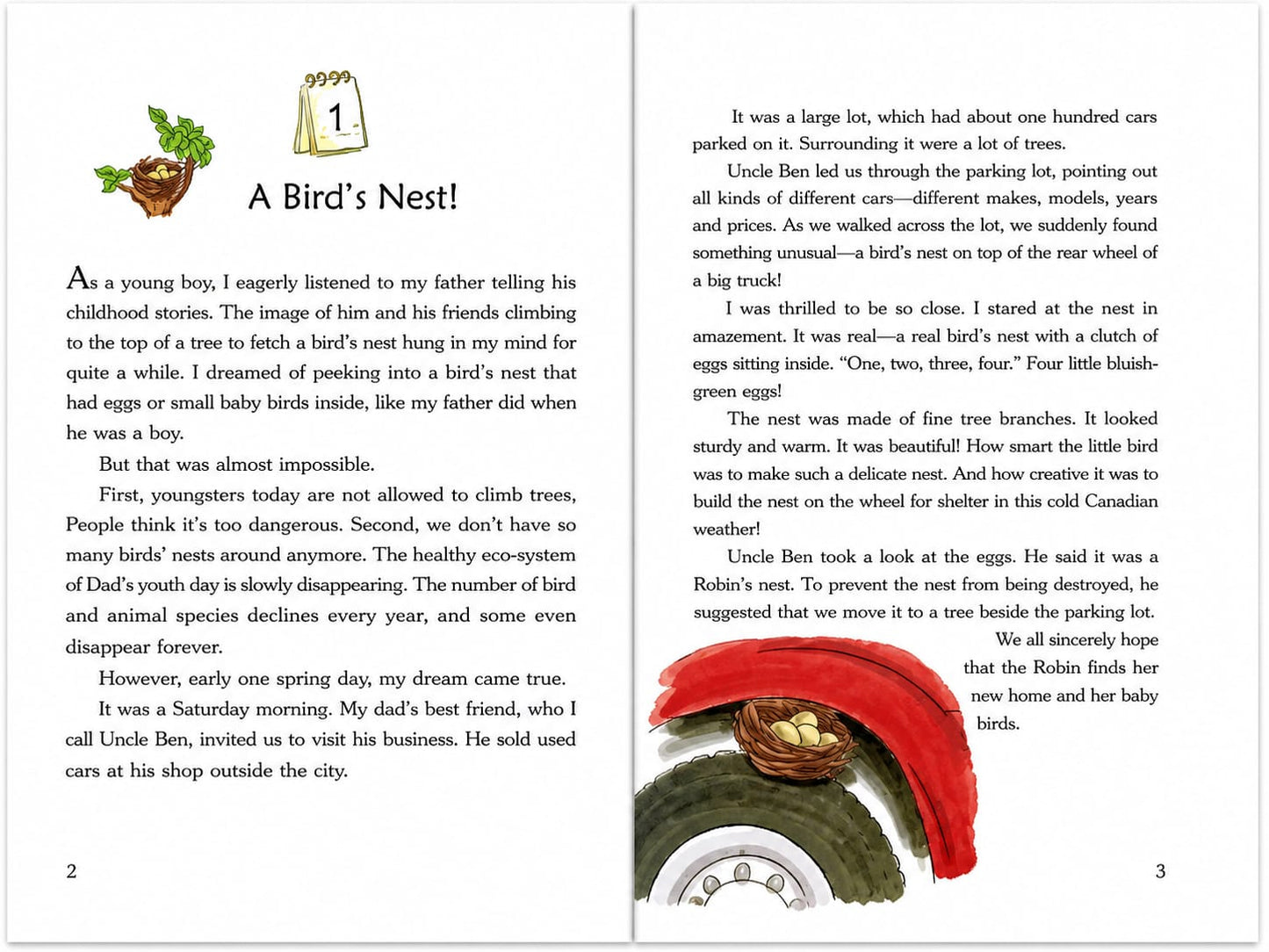 One Story A Day for Intermediate Readers Book 3 for March