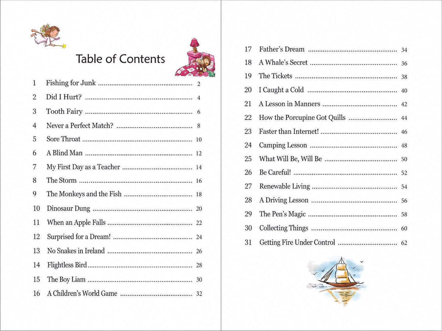 One Story A Day for Intermediate Readers Book 1 for January