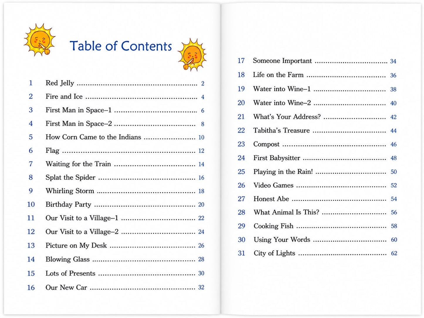One Story A Day For Early Readers Book 8 for August