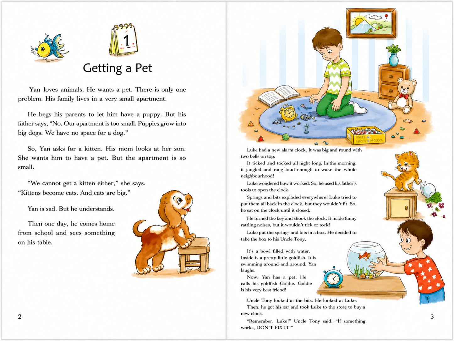 One Story A Day For Early Readers Book 2 for February