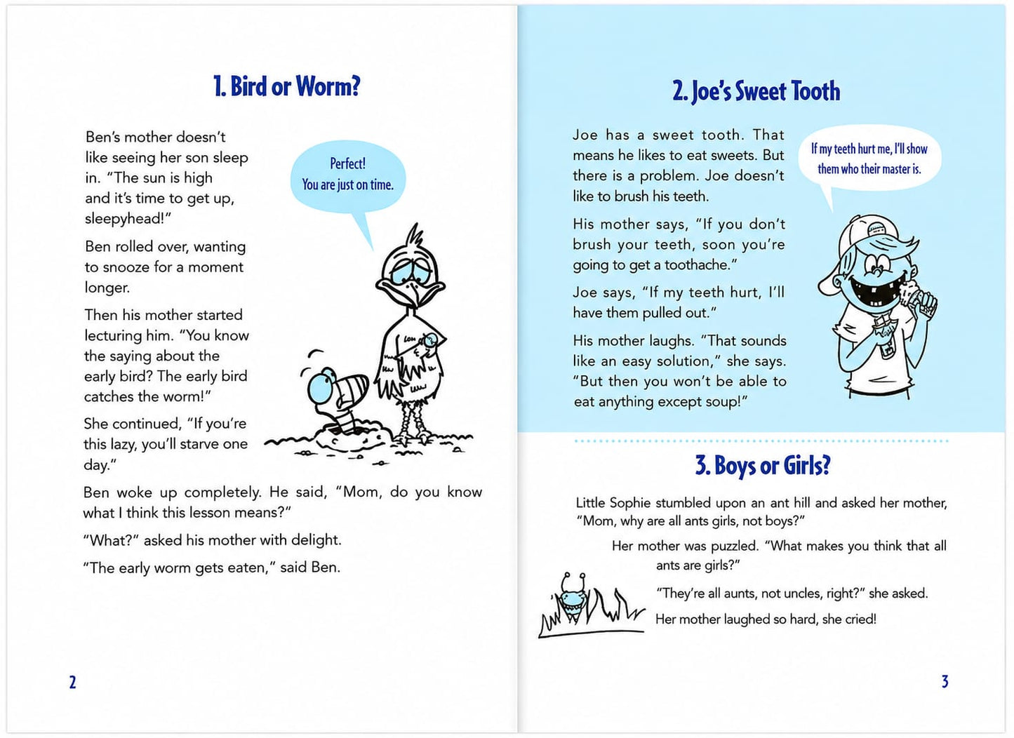 One Story A Day for Laughs (books 1-3)