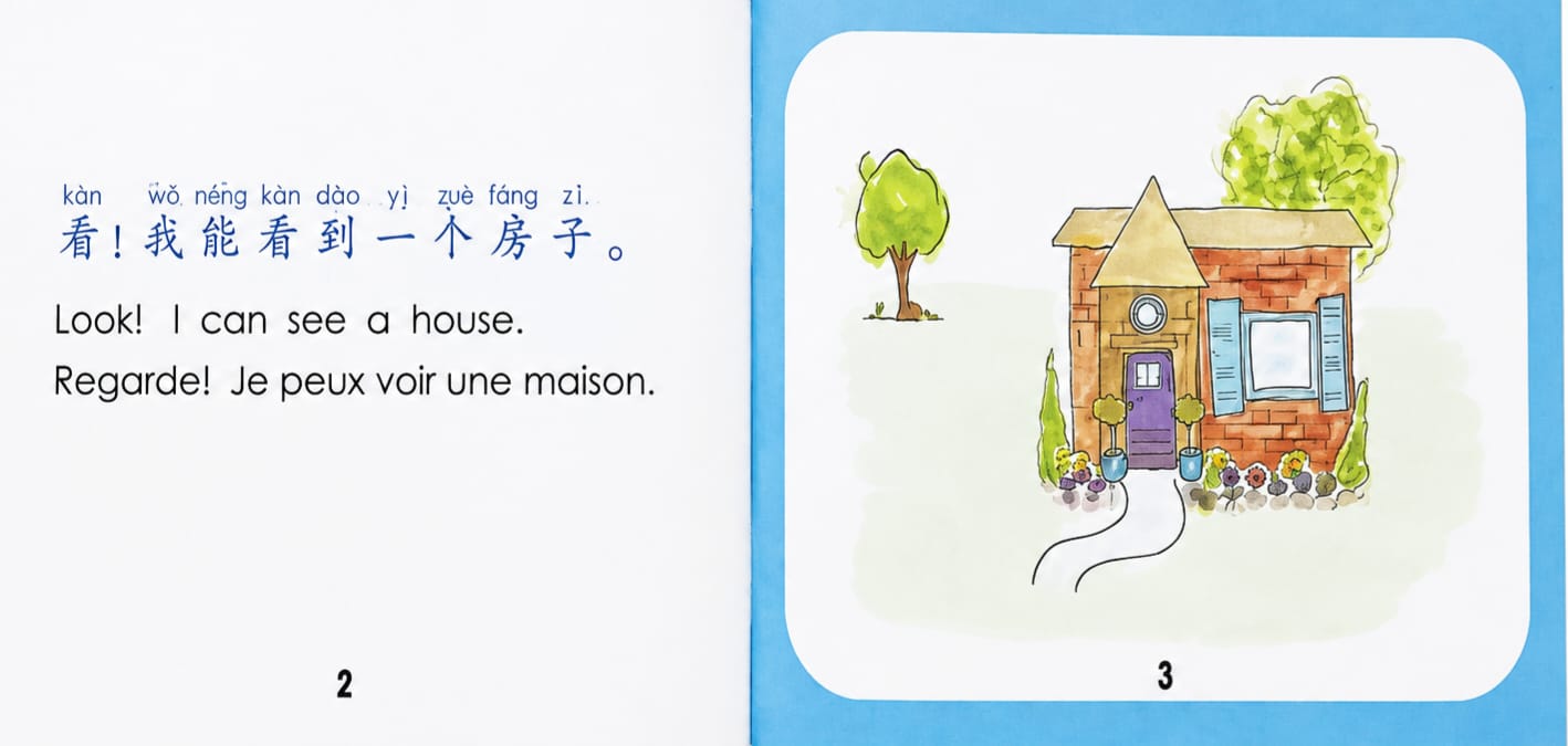 Trilingual Super Hammy Learns Chinese, English and French