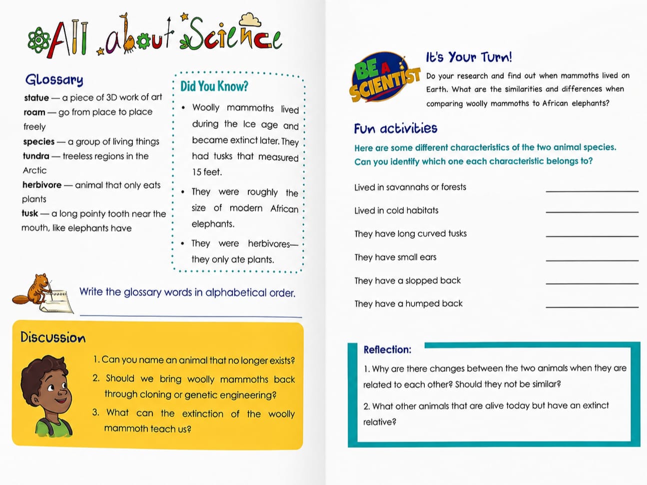 One Story A Day for Science (Books 1-4 with activities)