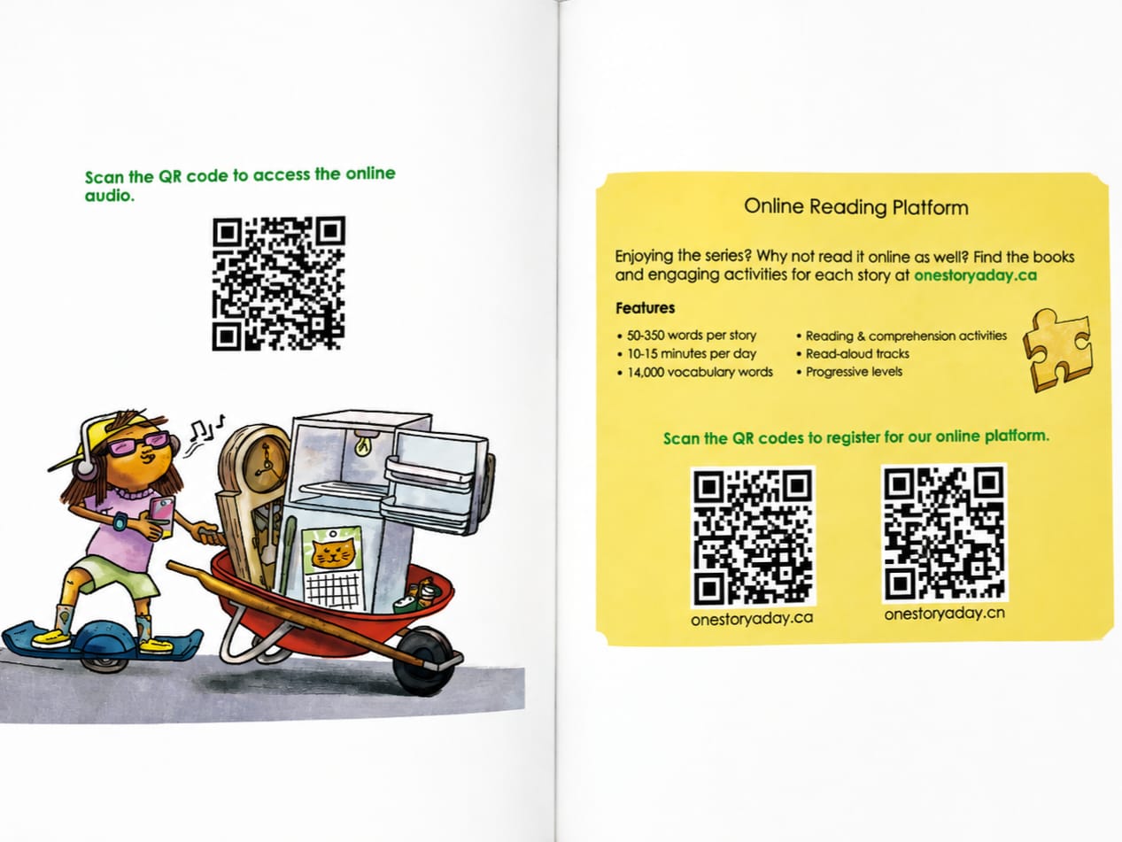 One Story A Day for Science (Books 1-4 with activities)