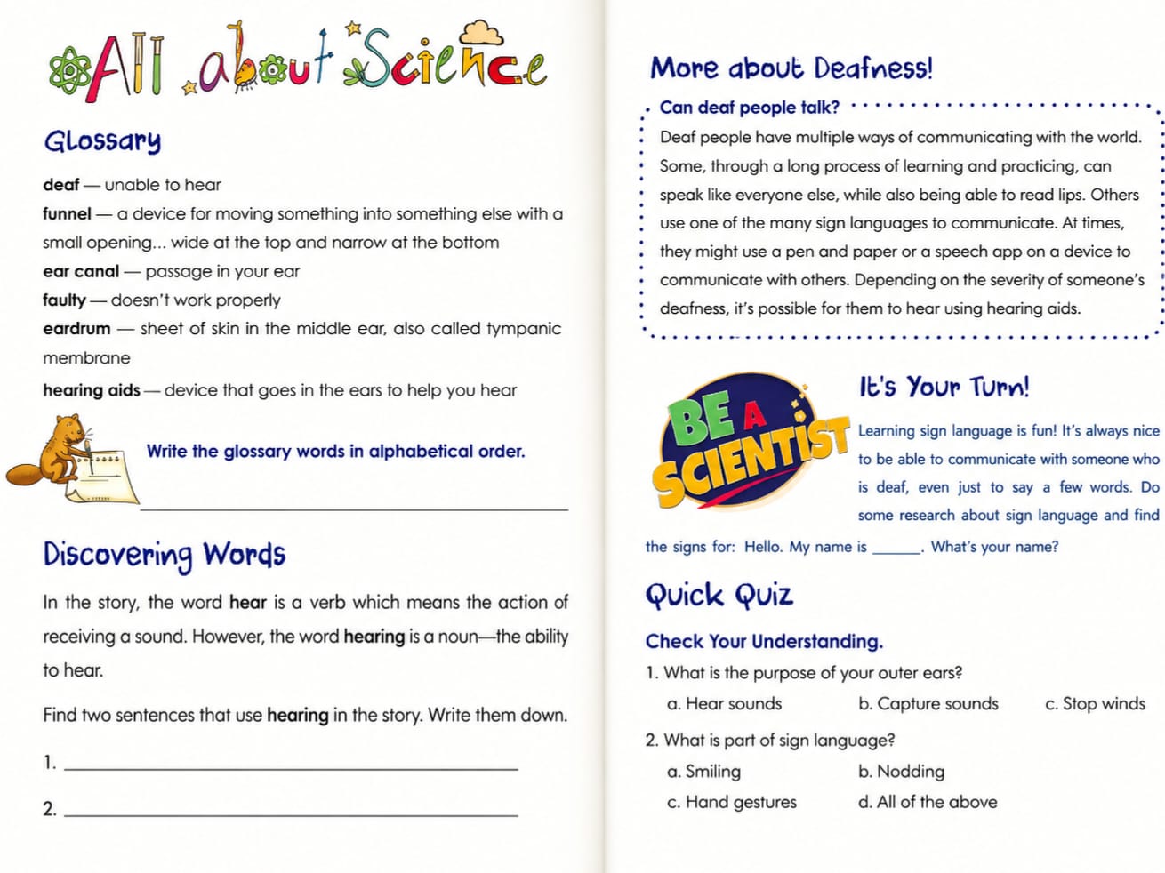 One Story A Day for Science (Books 5-8 with activities)