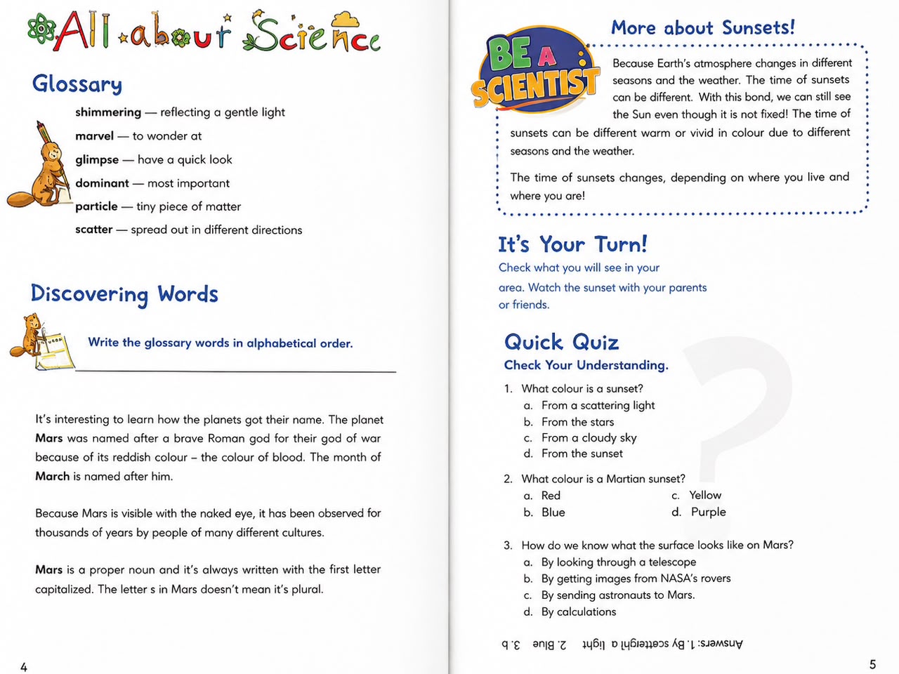 One Story A Day for Science, Book 11 (with activities)