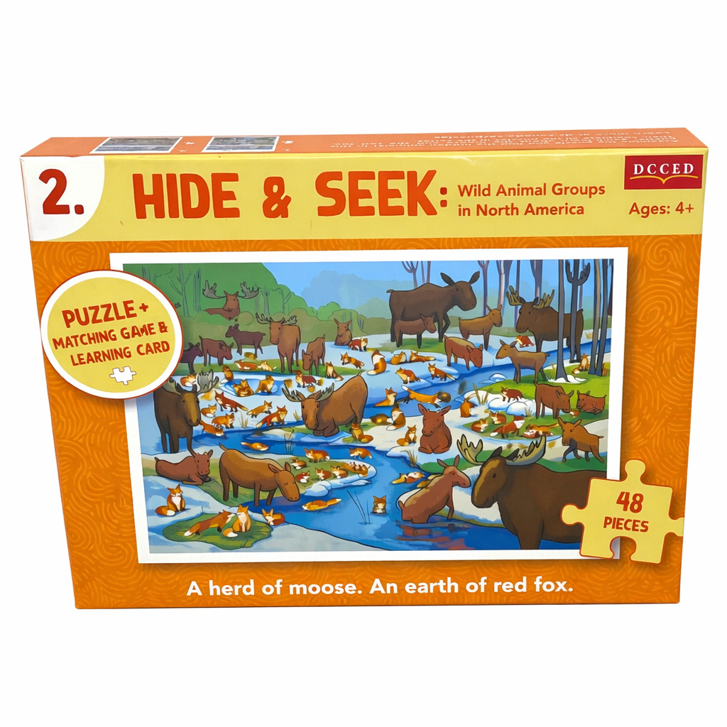 Hide and Seek Puzzle – Moose