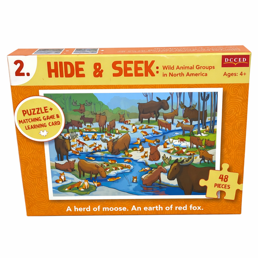 Hide and Seek Puzzle – Moose
