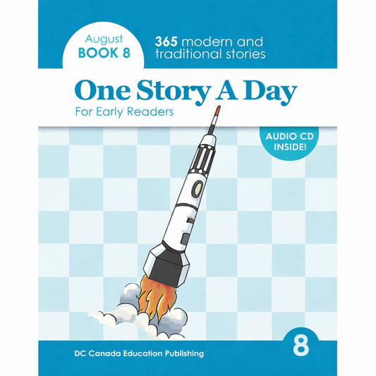 One Story A Day For Early Readers Book 8 for August