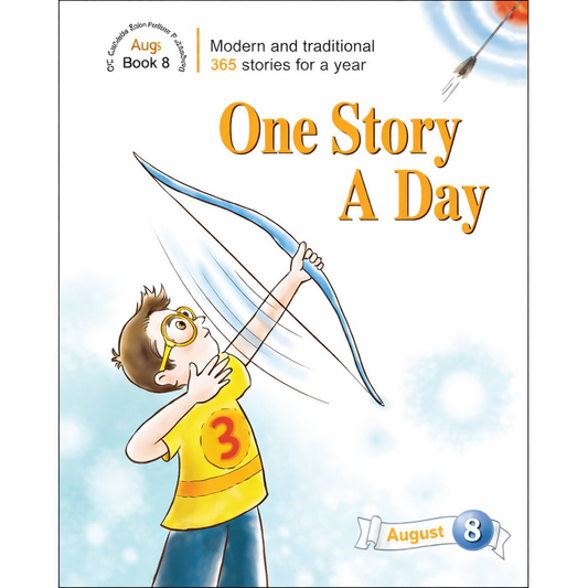 One Story A Day for Intermediate Readers Book 8 for August