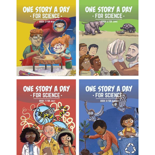 One Story A Day for Science (Books 5-8 with activities)